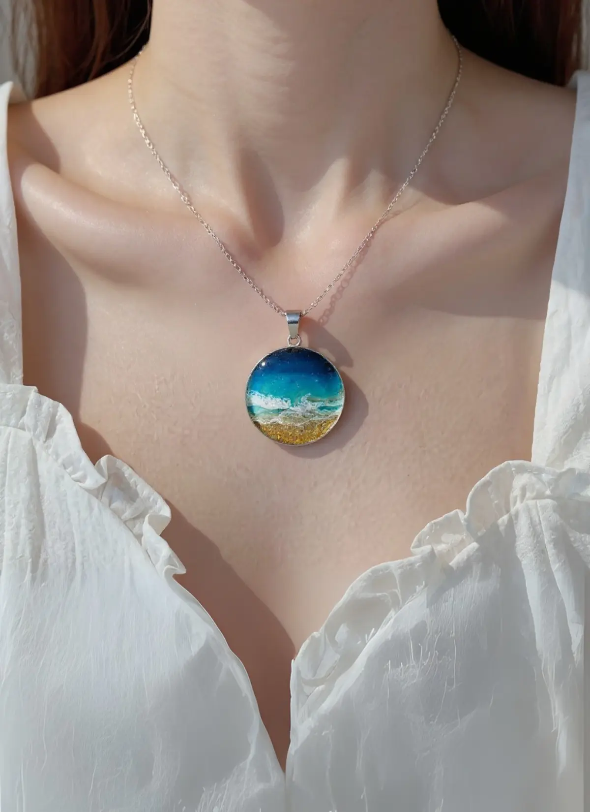 Sapphire Sea Necklace