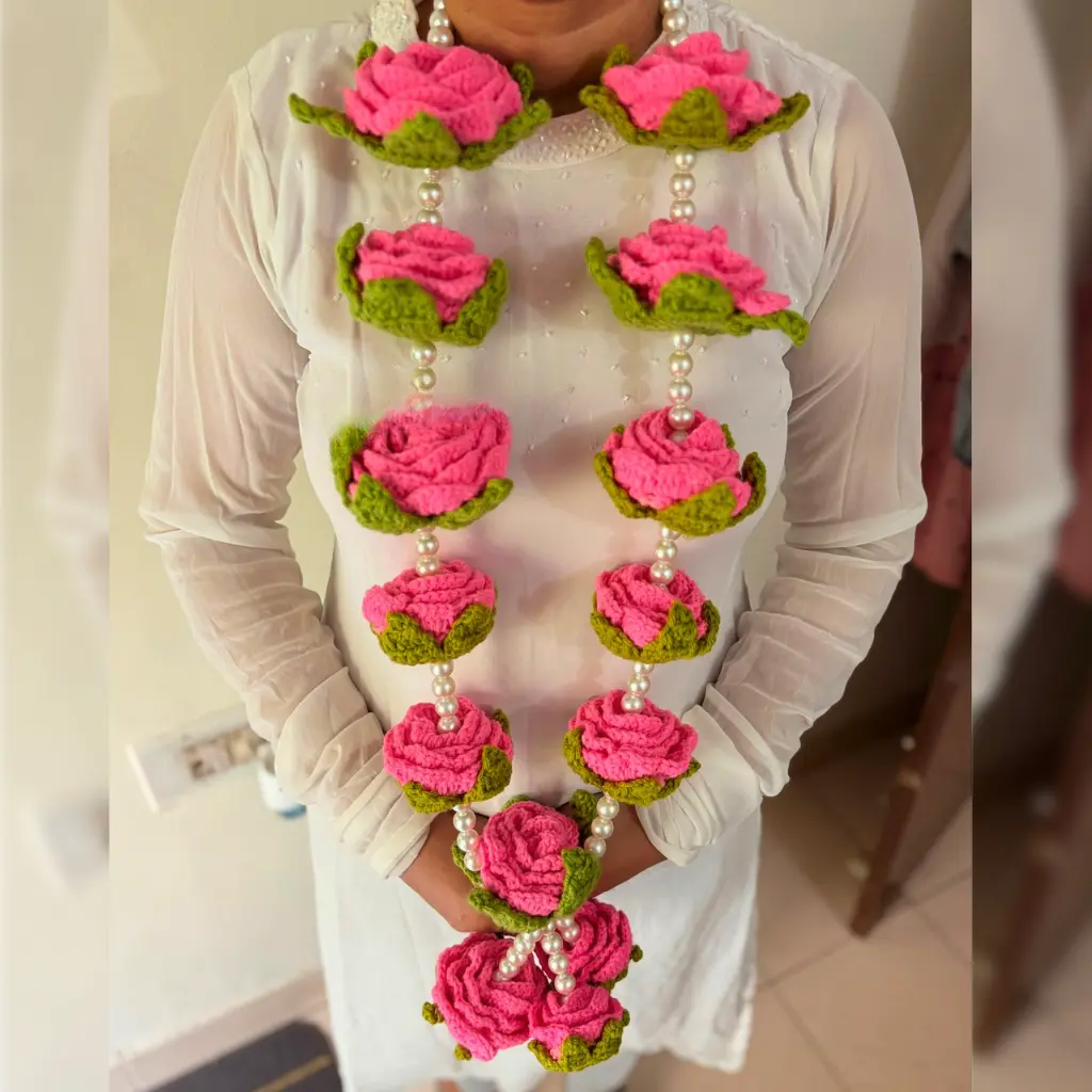 Crochet Varmala (Garland)