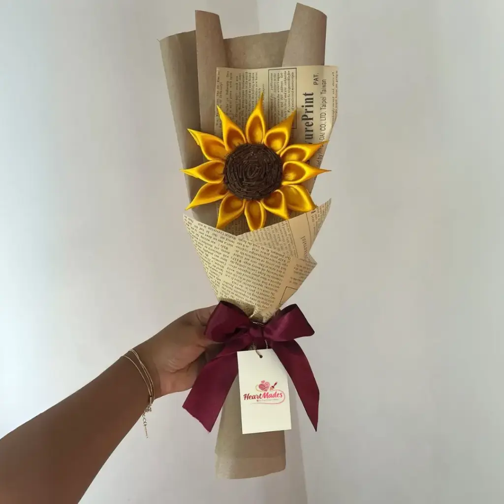 Single Sunflower Bouquet