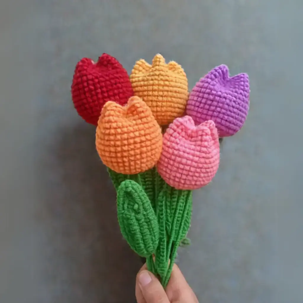 Crochet Tulip