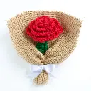 Crochet Rose Bouquet