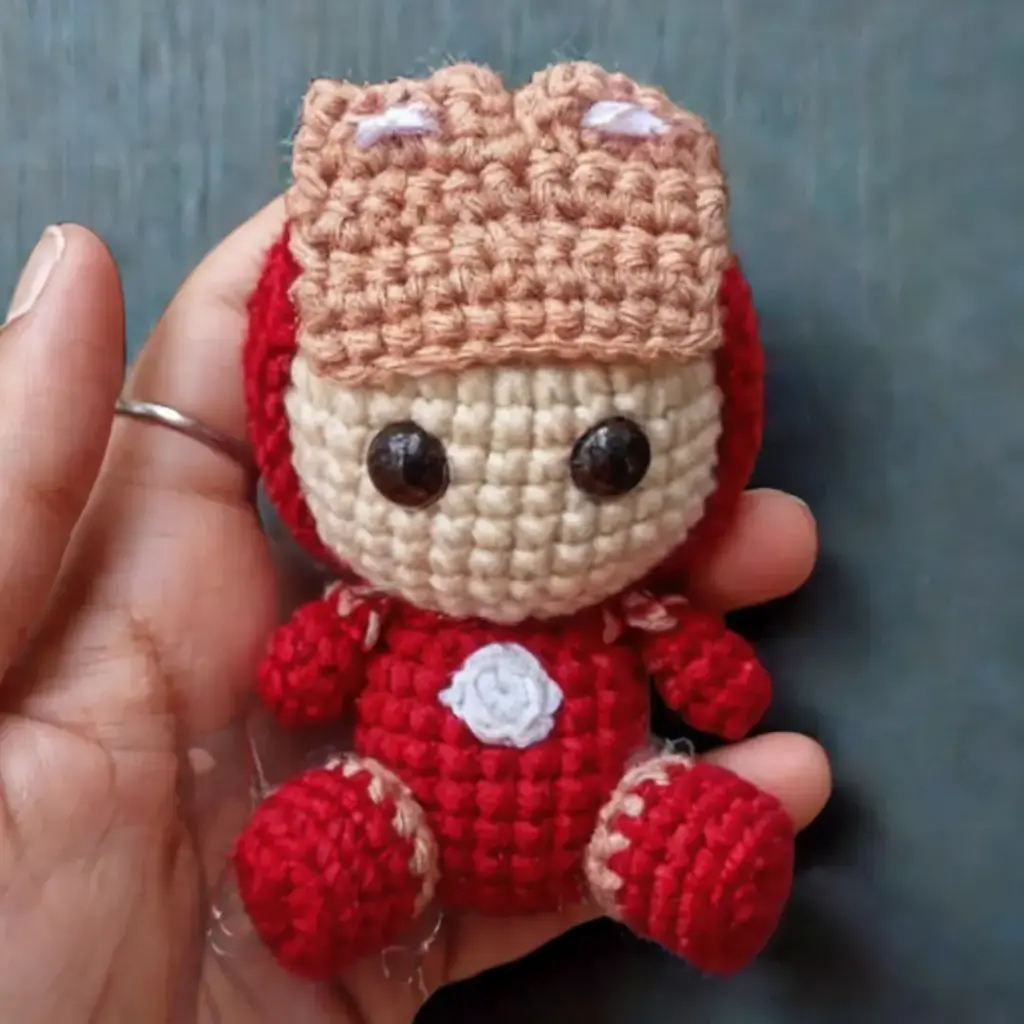 Iron Man Crochet Doll