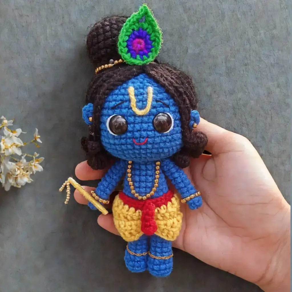 Krisna Crochet Doll