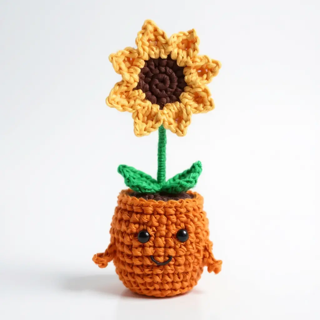 Sunflower Pot