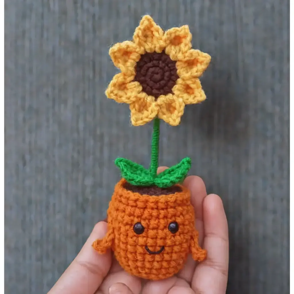 Sunflower Pot