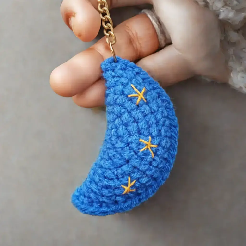 Moon Keychain