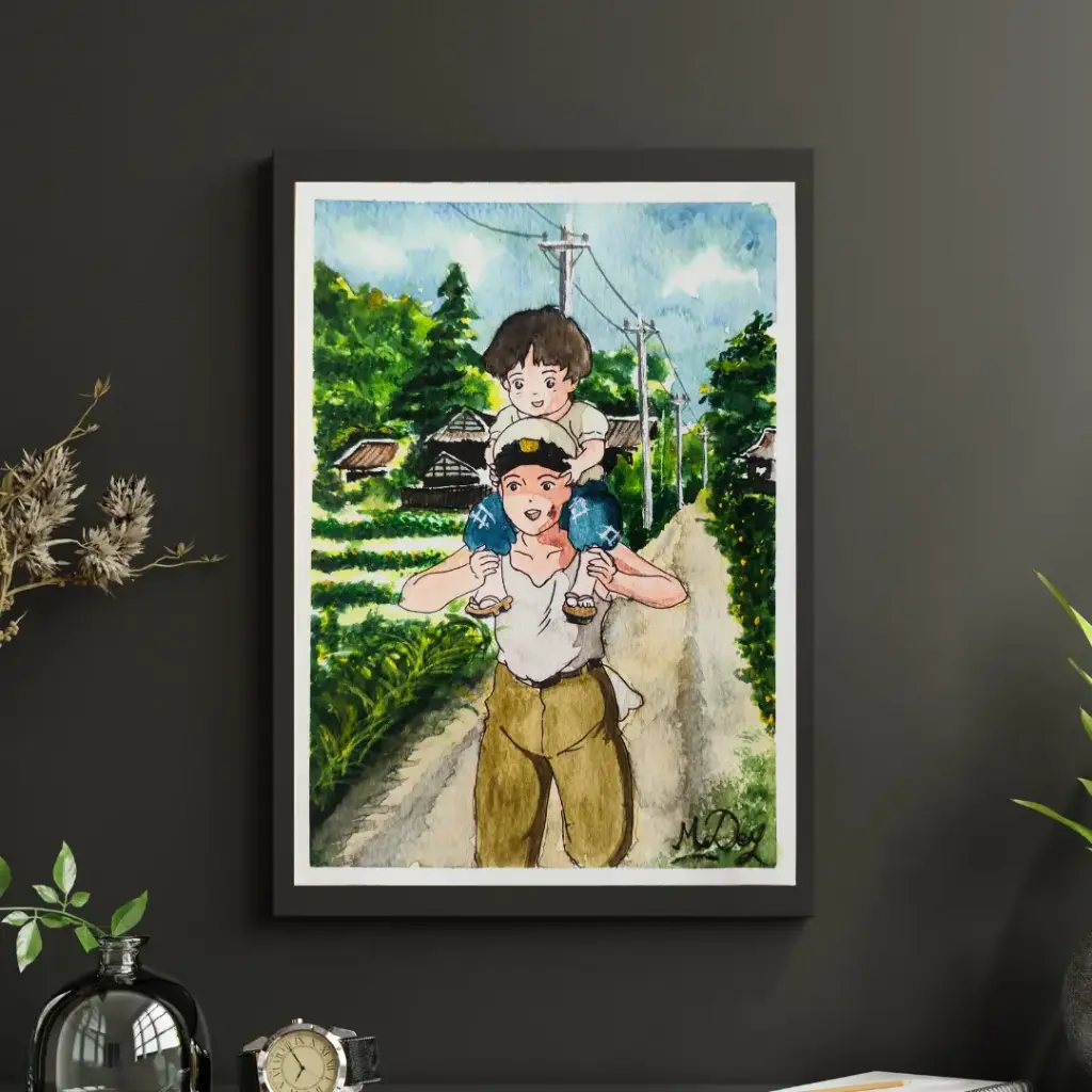 The Siblings Fanart-Grave Of Fireflies