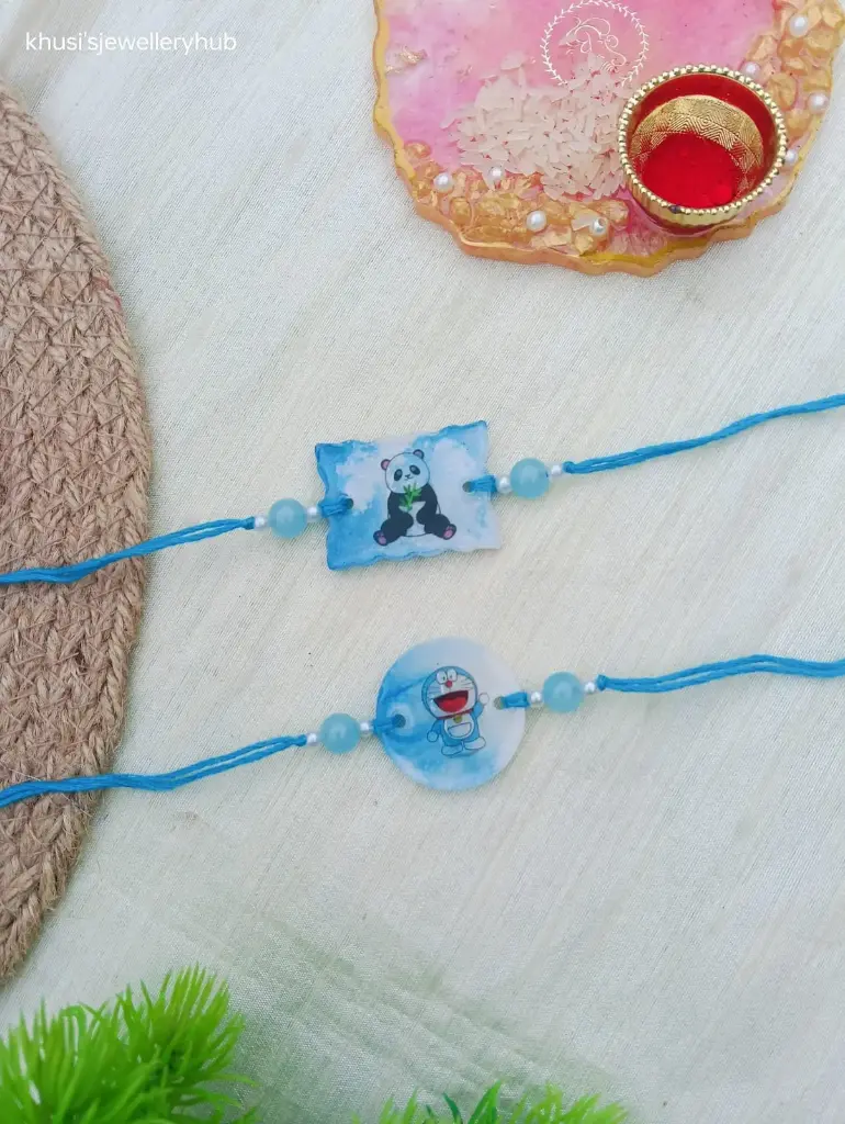 Customizable Cartoon Rakhi