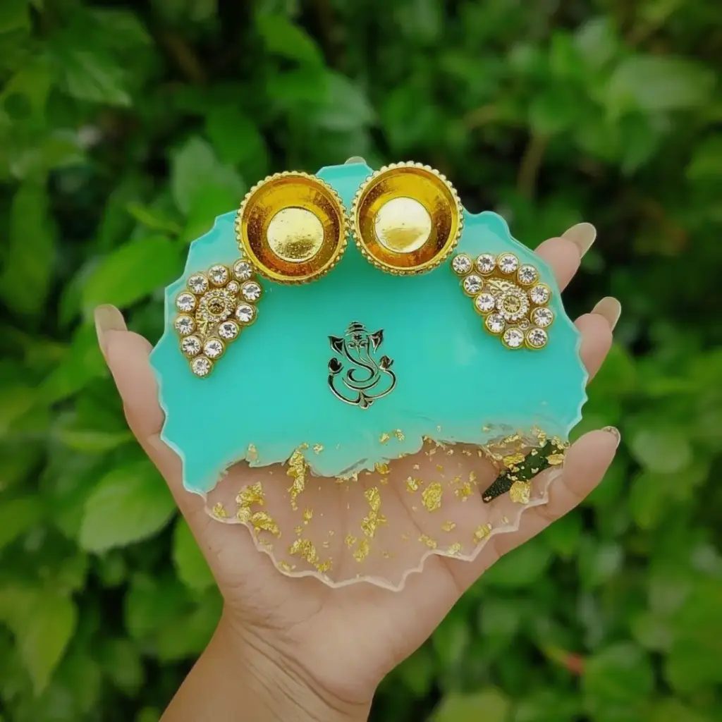 Sapphire Fog Thali(5-Inch)