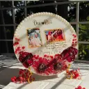 Round Couple Resin Frame