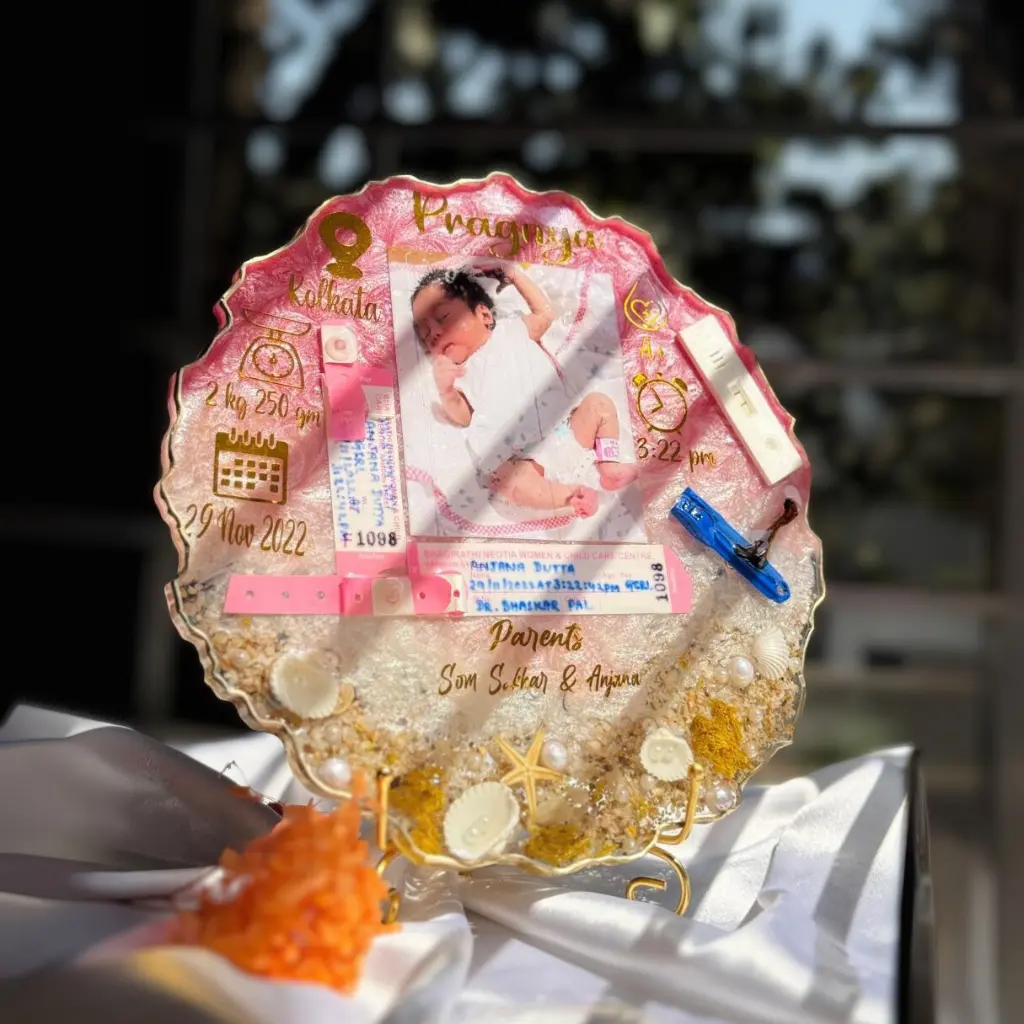 Agate Baby Details Preservation Frame