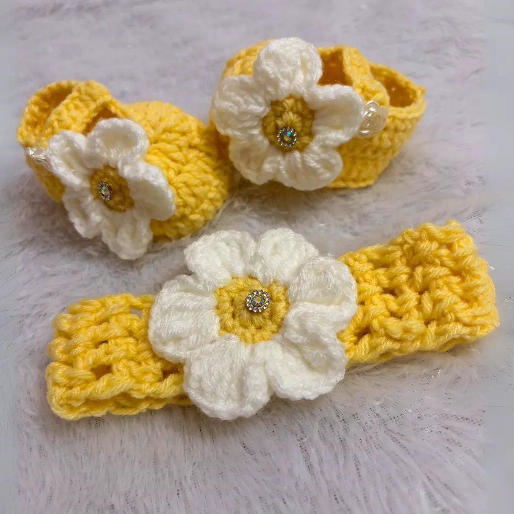 Bootie’s and headband set