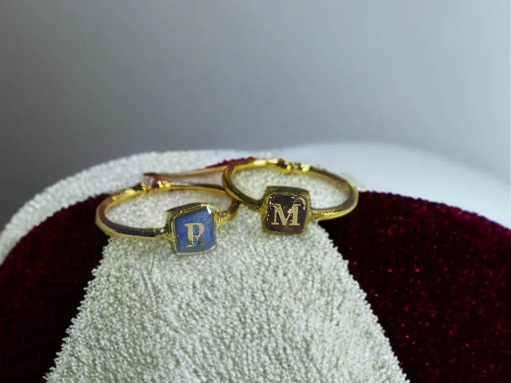 Couple Name Initial Rings