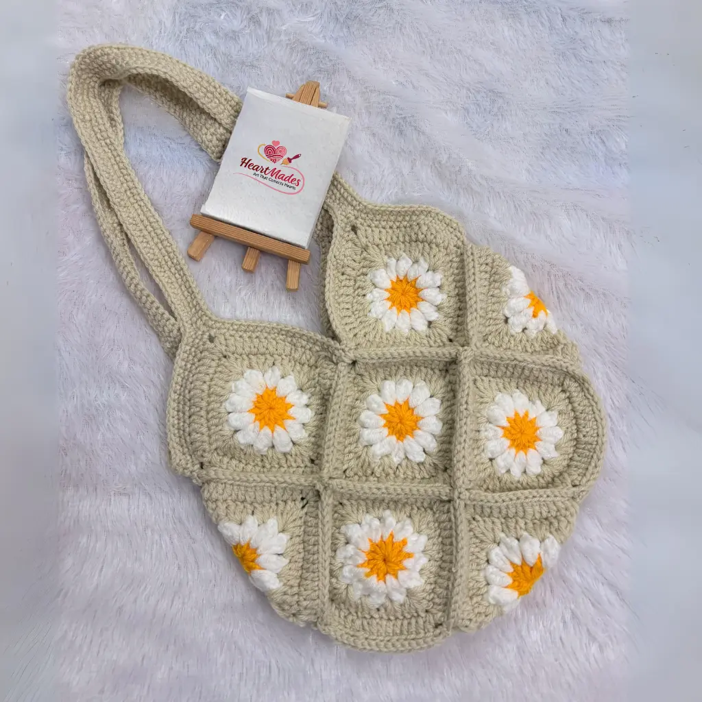 Crochet Shoulder Bag(13")