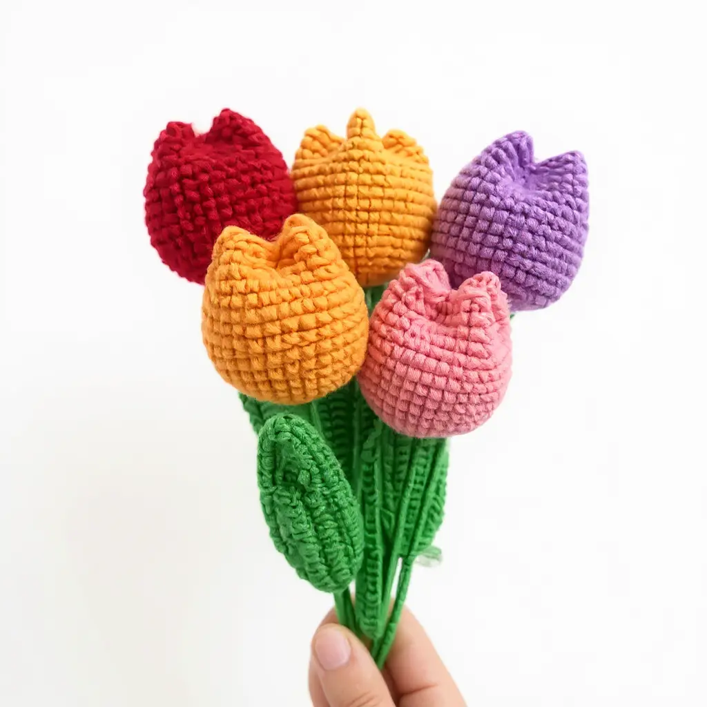 Single Crochet Tulip