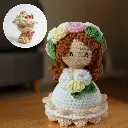 Convertable Crochet Doll/Bouquet