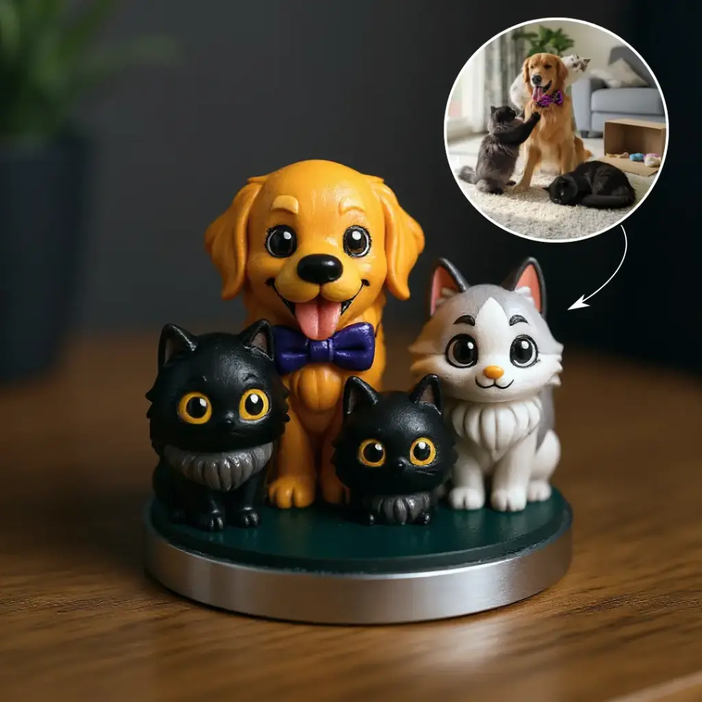 3D Customized Group Miniature-7"