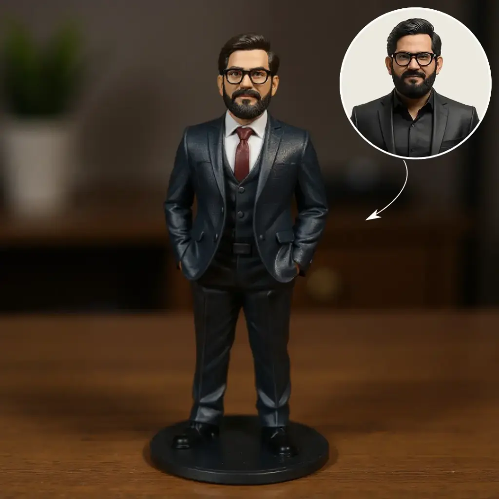 3D Custom Portrait Miniature