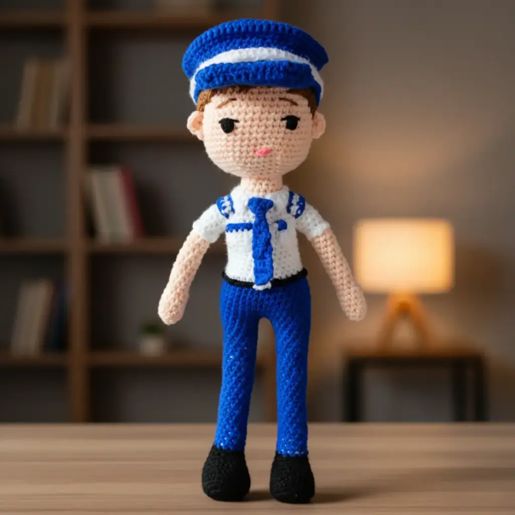 Pilot Crochet Doll (10 Inch)