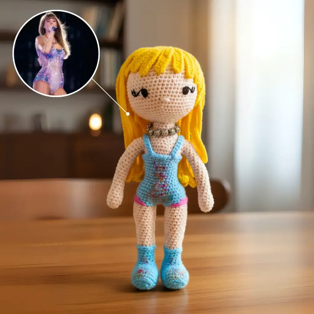 Taylor Swift Crochet Doll (10 Inch)