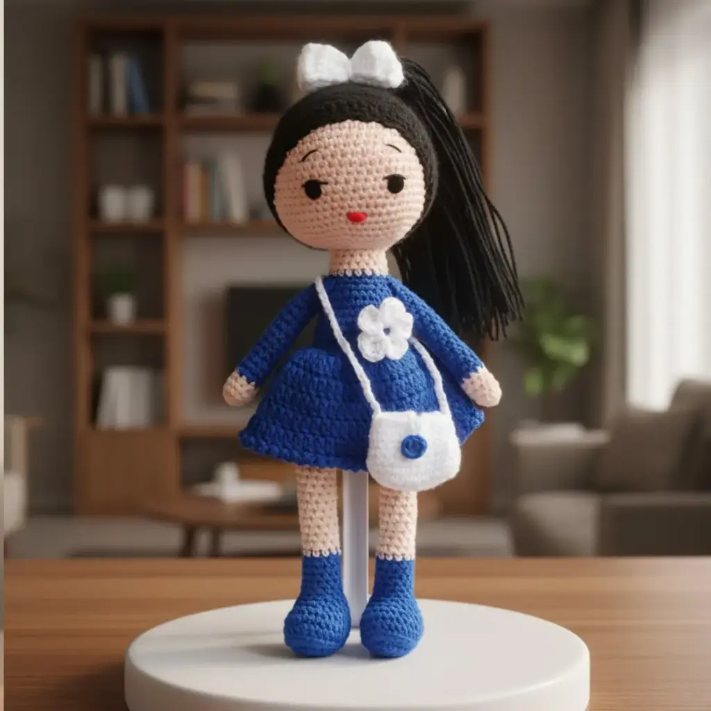 Nila Crochet Doll (10 Inch)