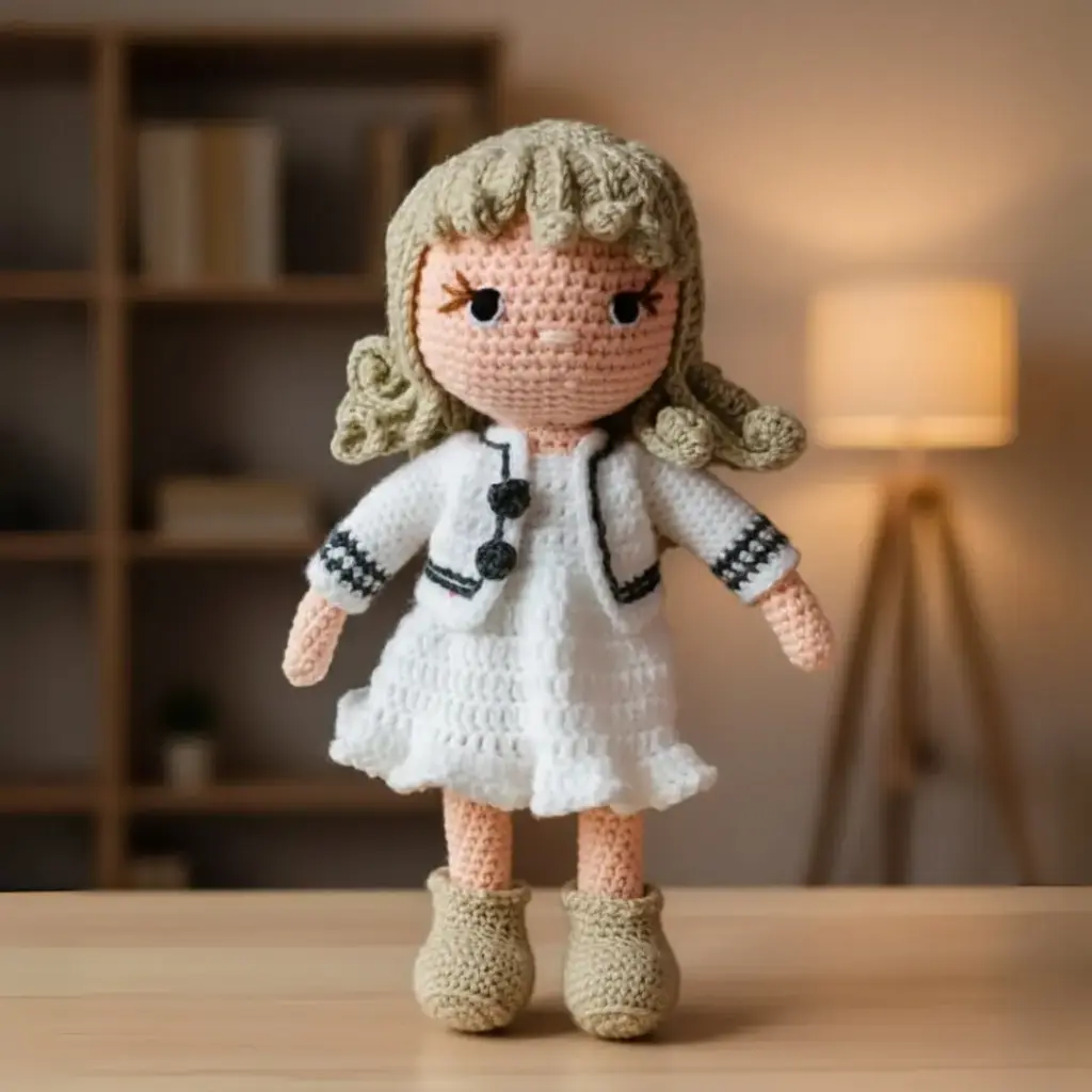 Frost Crochet Doll (10 Inch)