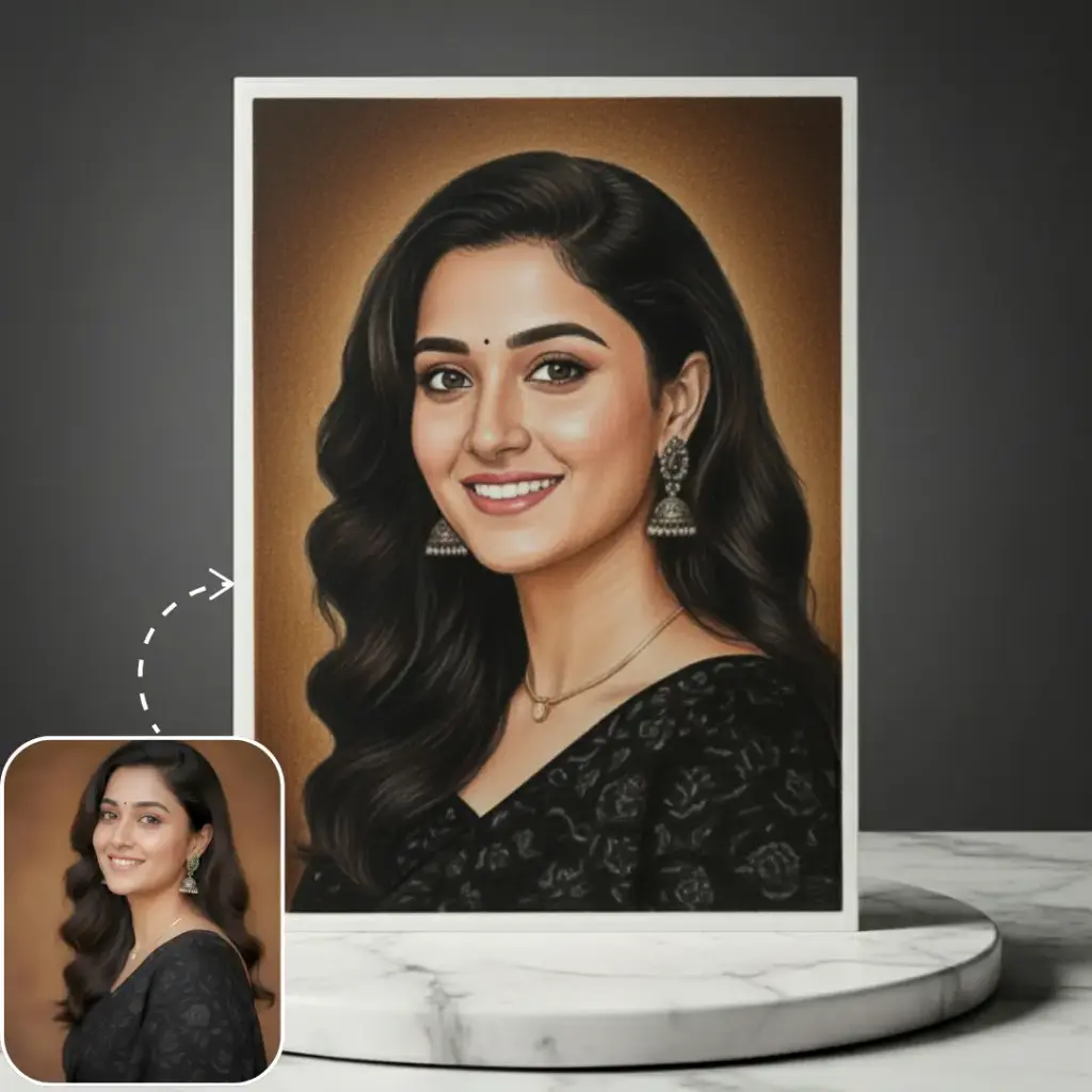 Customized Hyper-Realistic Color Portrait