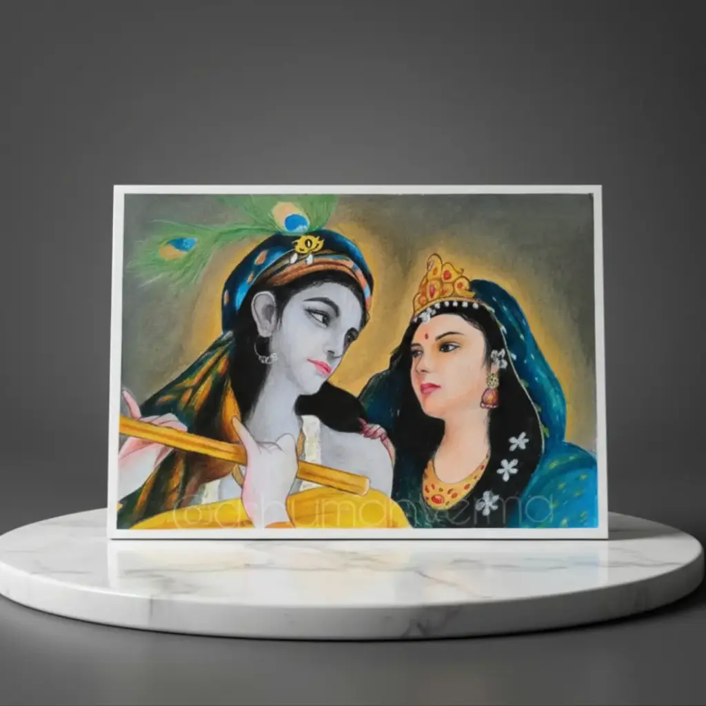 Prema Drishti -Original Artwork A3