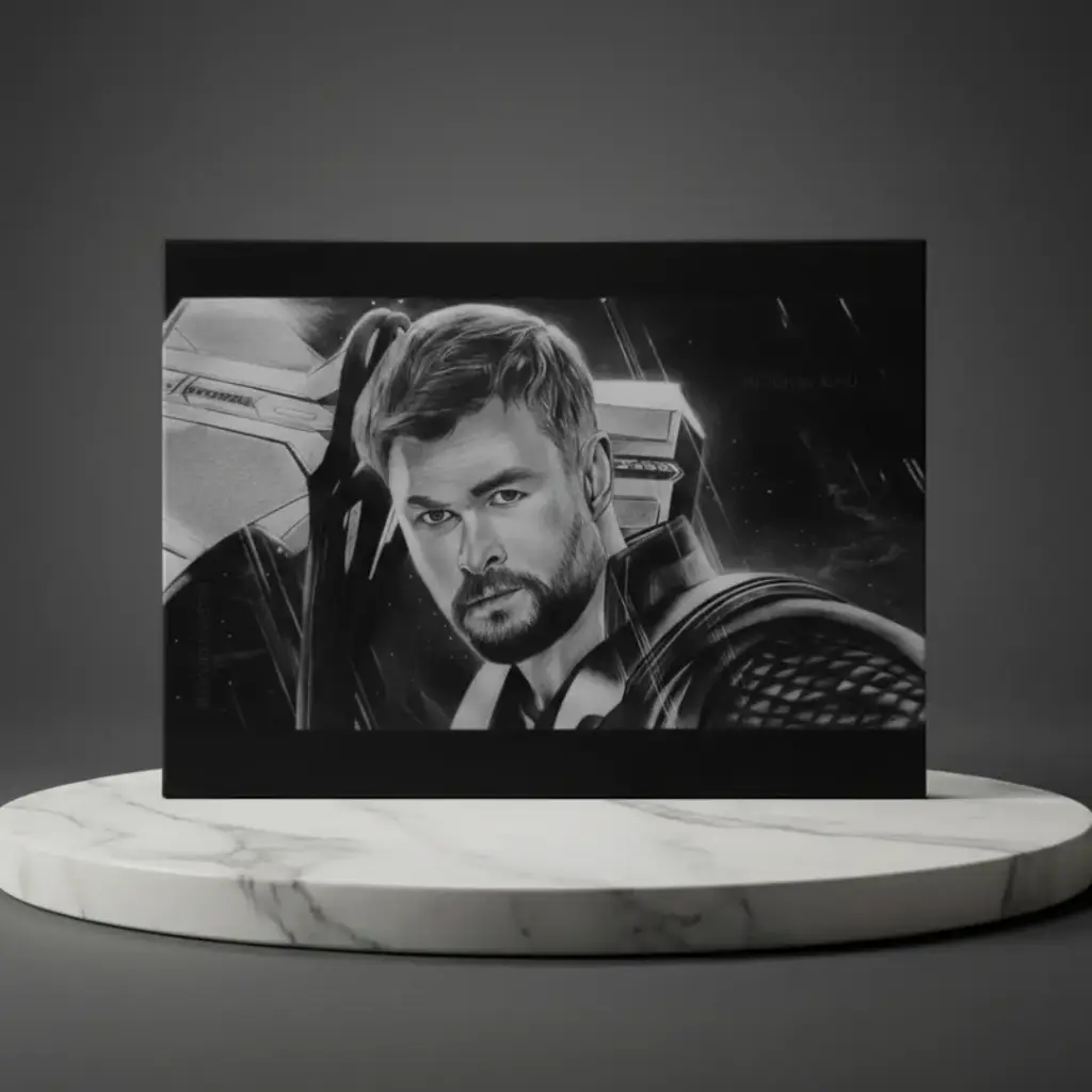 God Of Thunder Artwork A3