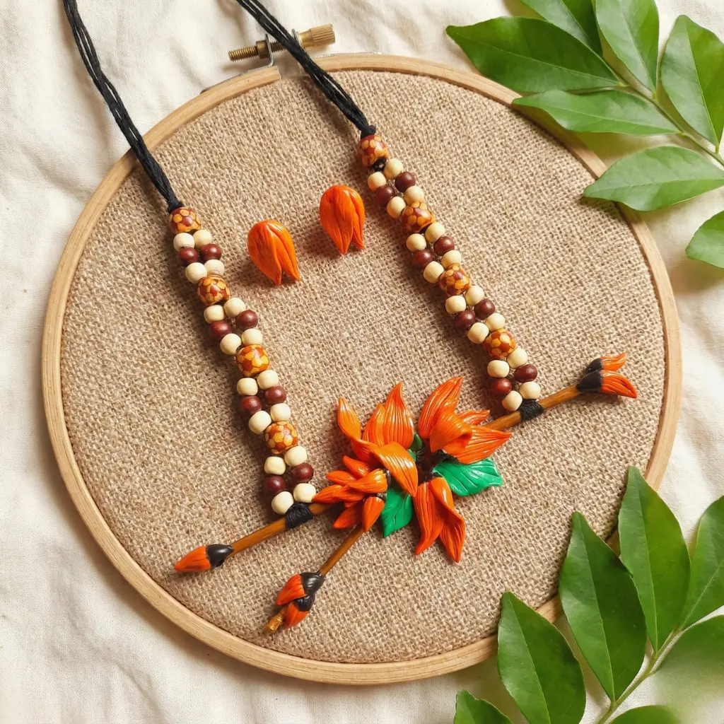 Aranya Kusum Clay Jewellery