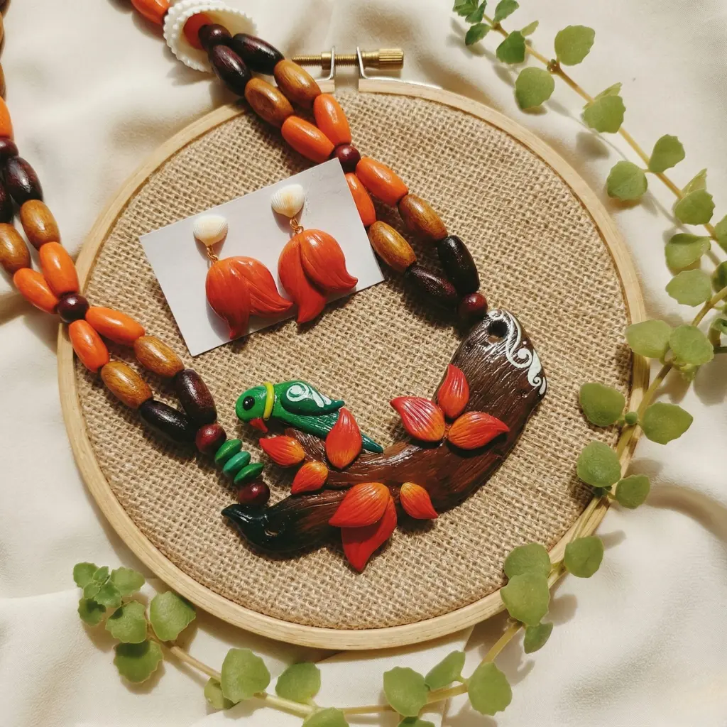 Tota Kahini Clay Jewellery