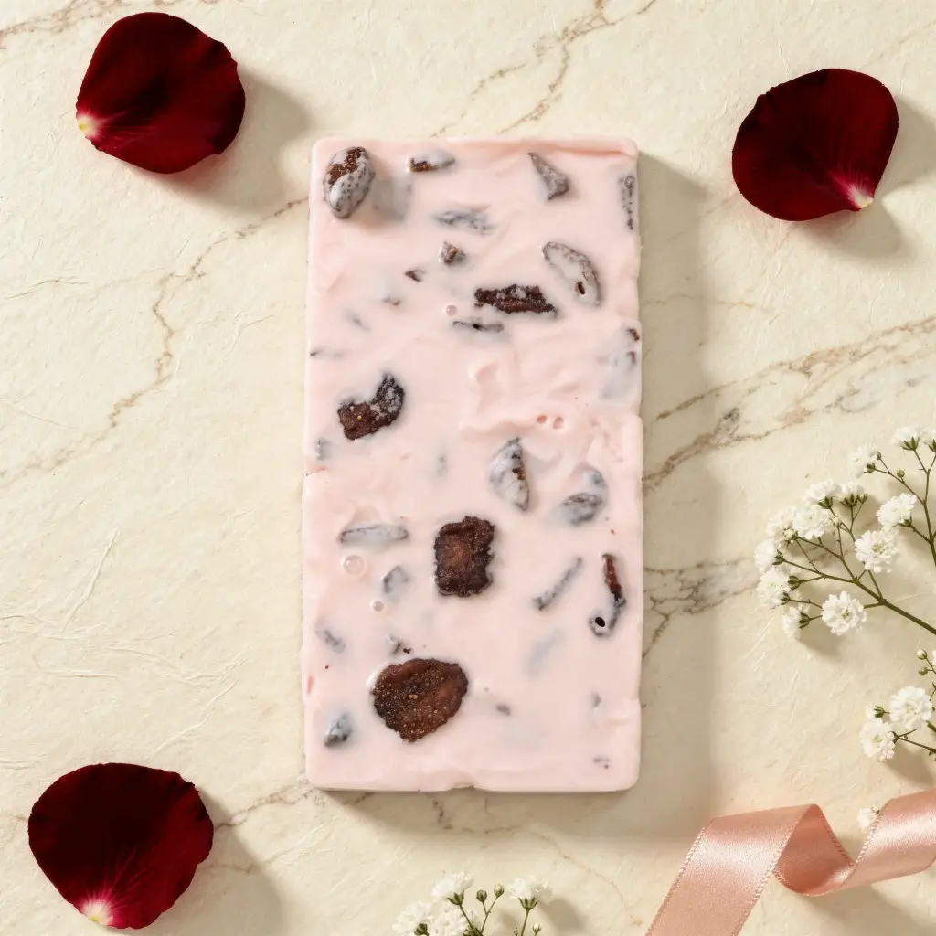 Strawberry Flavour White Chocolate