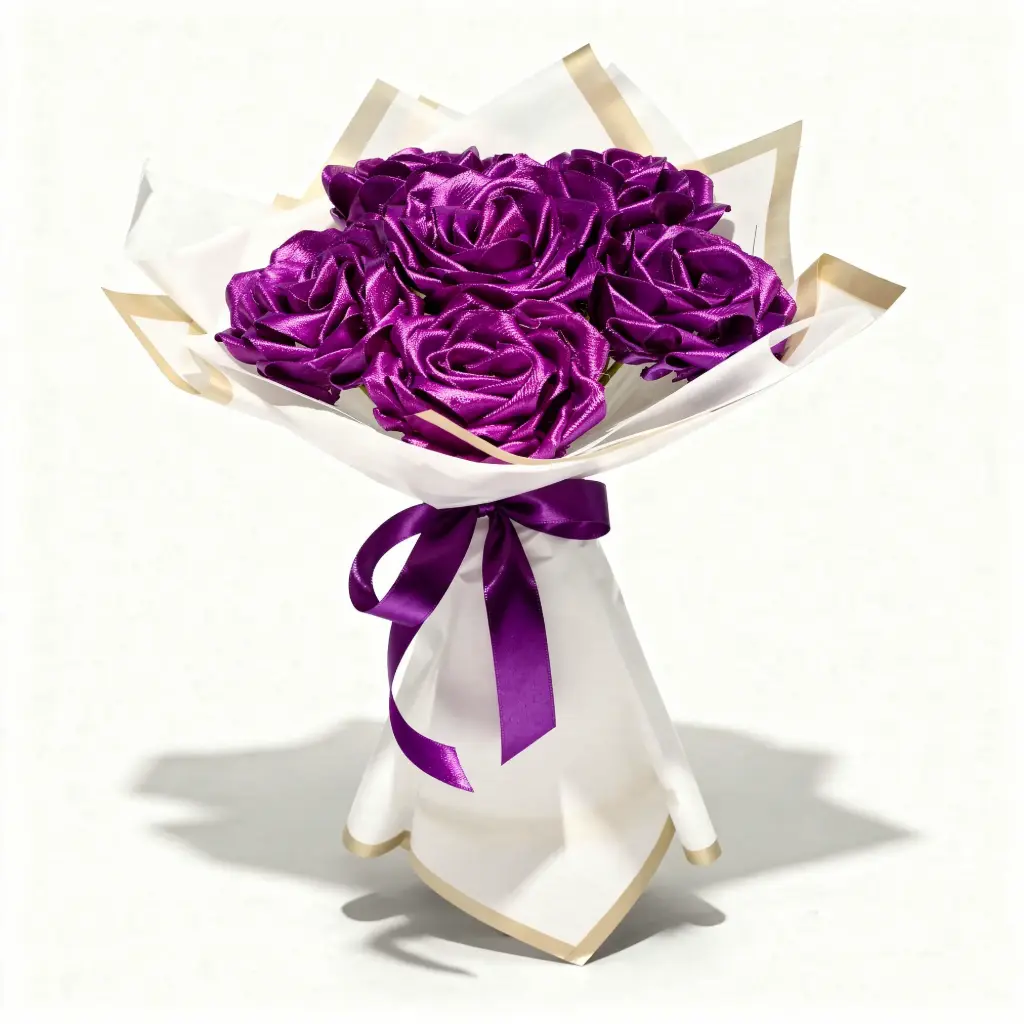 Purple Majesty Roses Bouquet