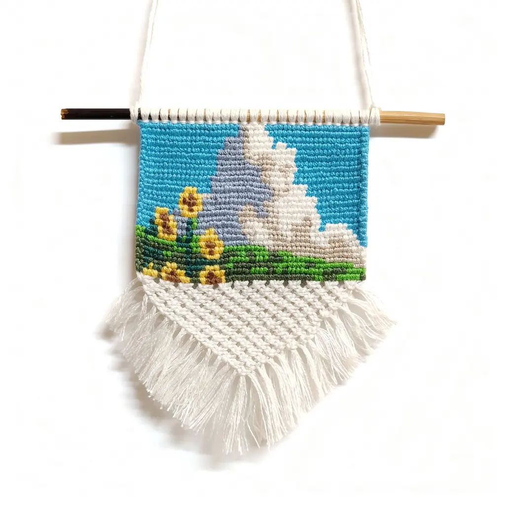 Ghibli My Neighbour Totoro Landscape Wall Hanging