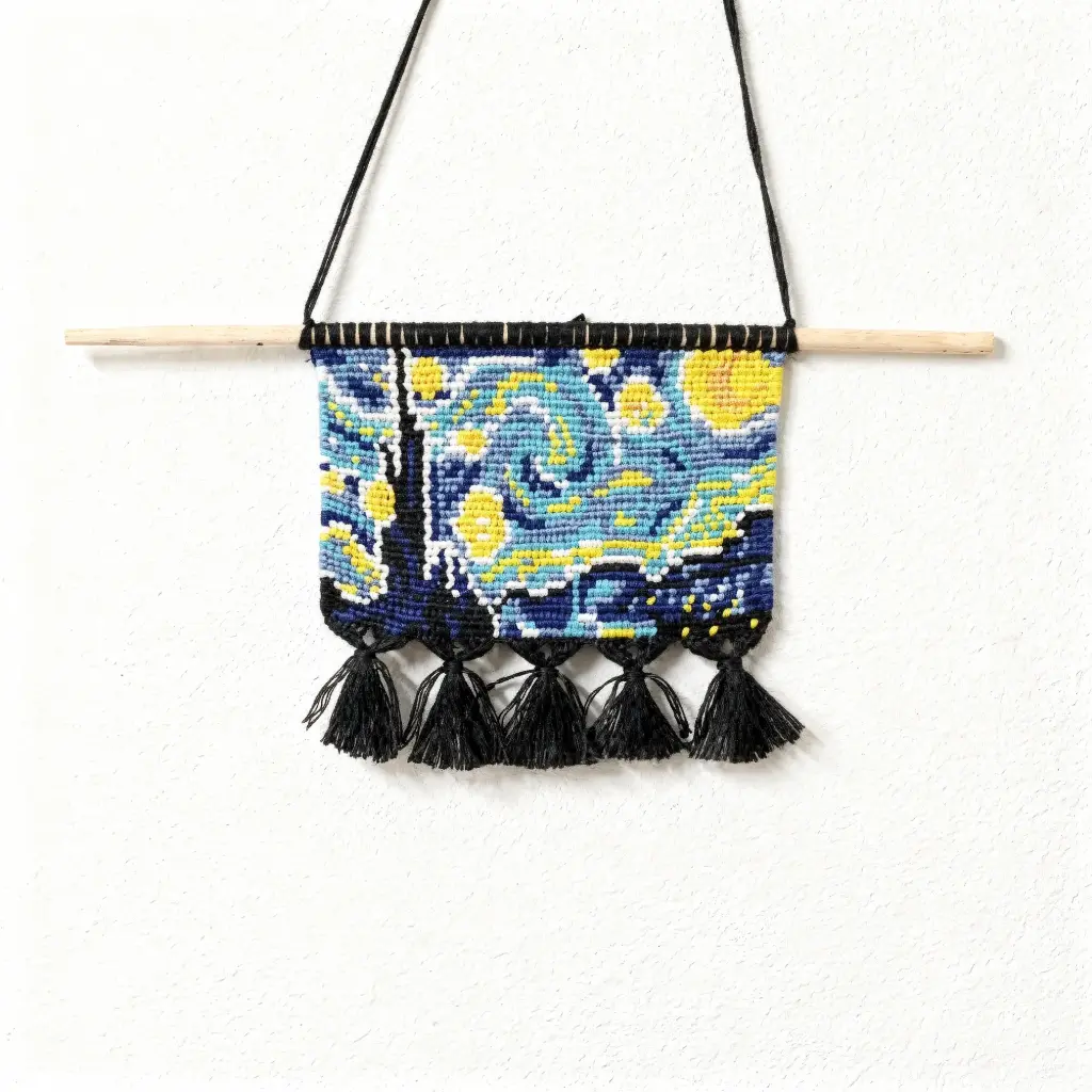 Stary Night Alpha Wall Hanging