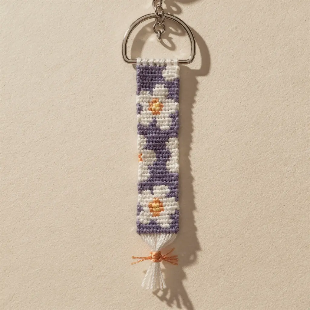 Floral Keychain