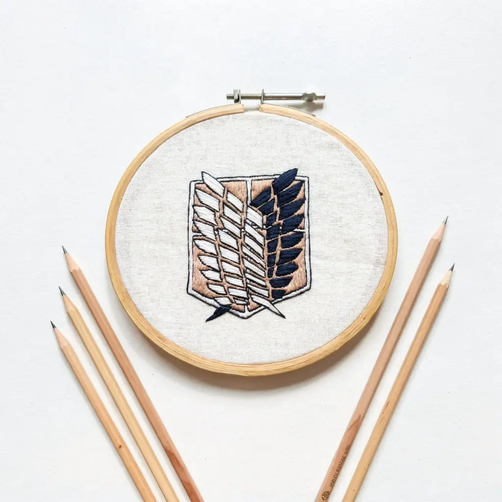 Wing Of Freedom Embroidery