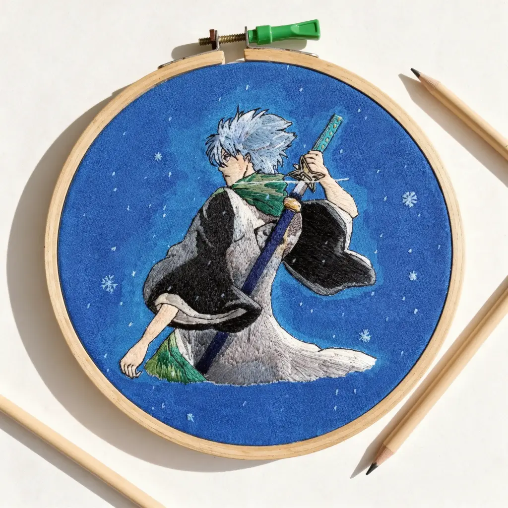 Bleach Embroidery