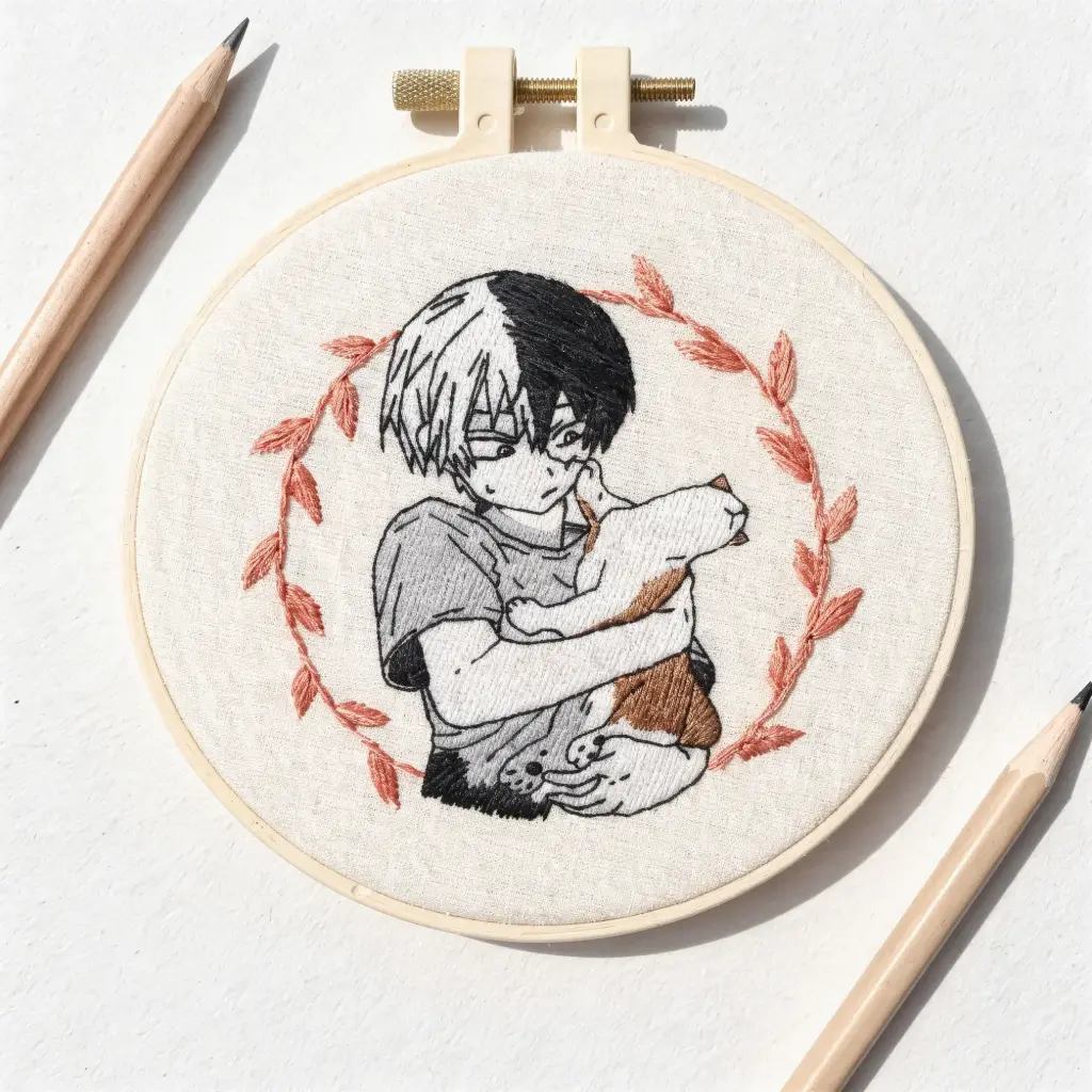 Todoroki Shoto Embroidery (6 Inch)