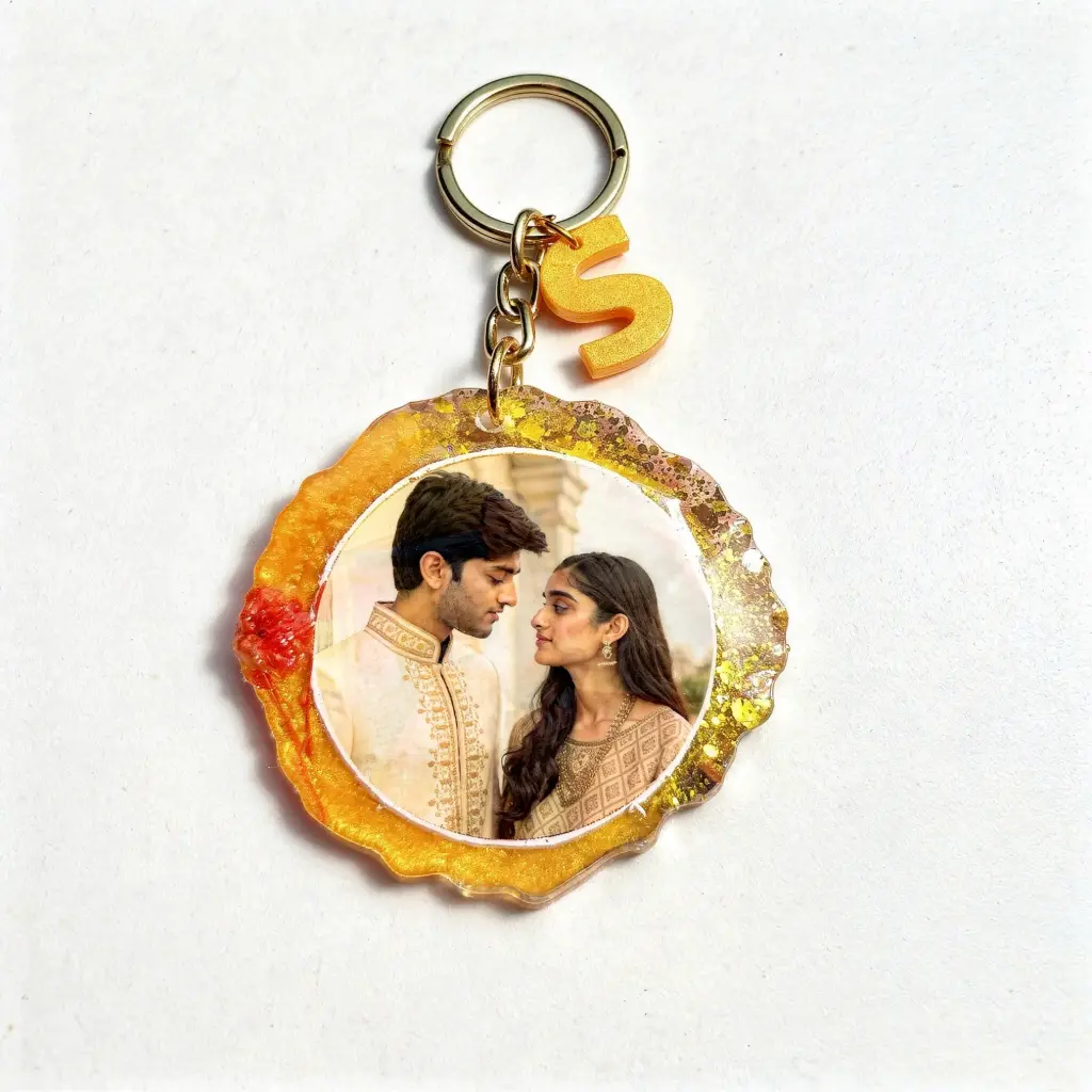 Picture Alphabet Keychain