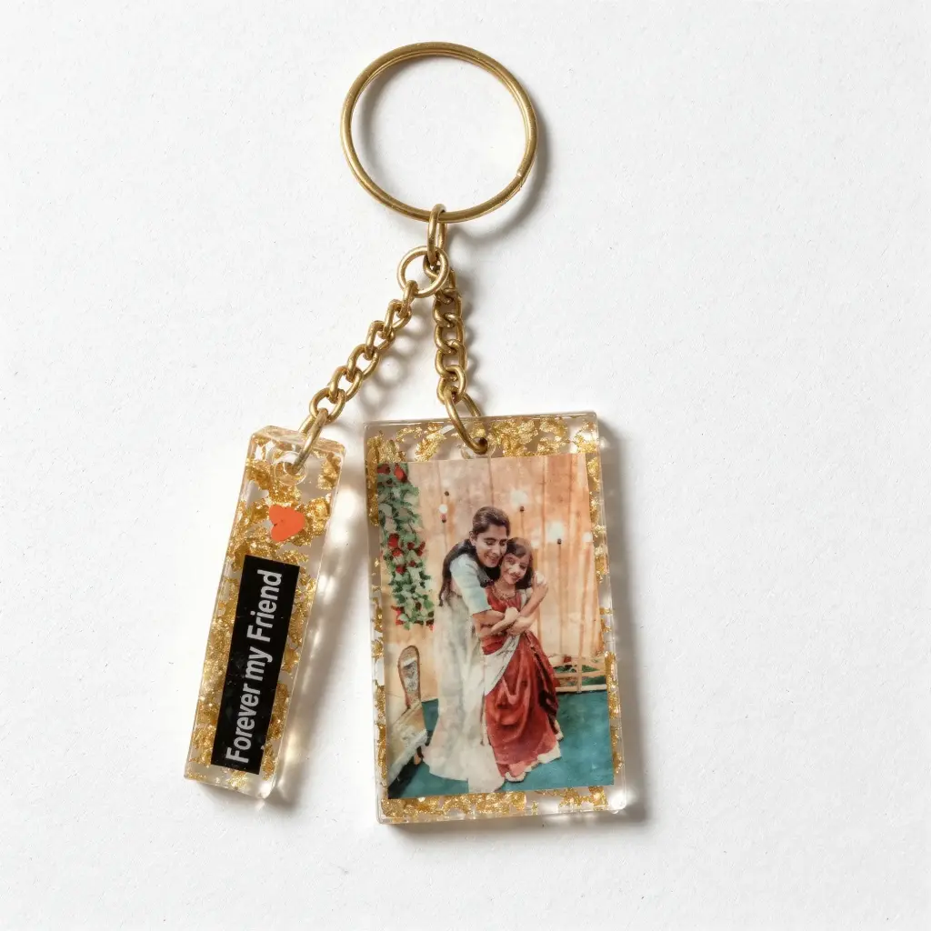 Premium Photo Resin Keychain