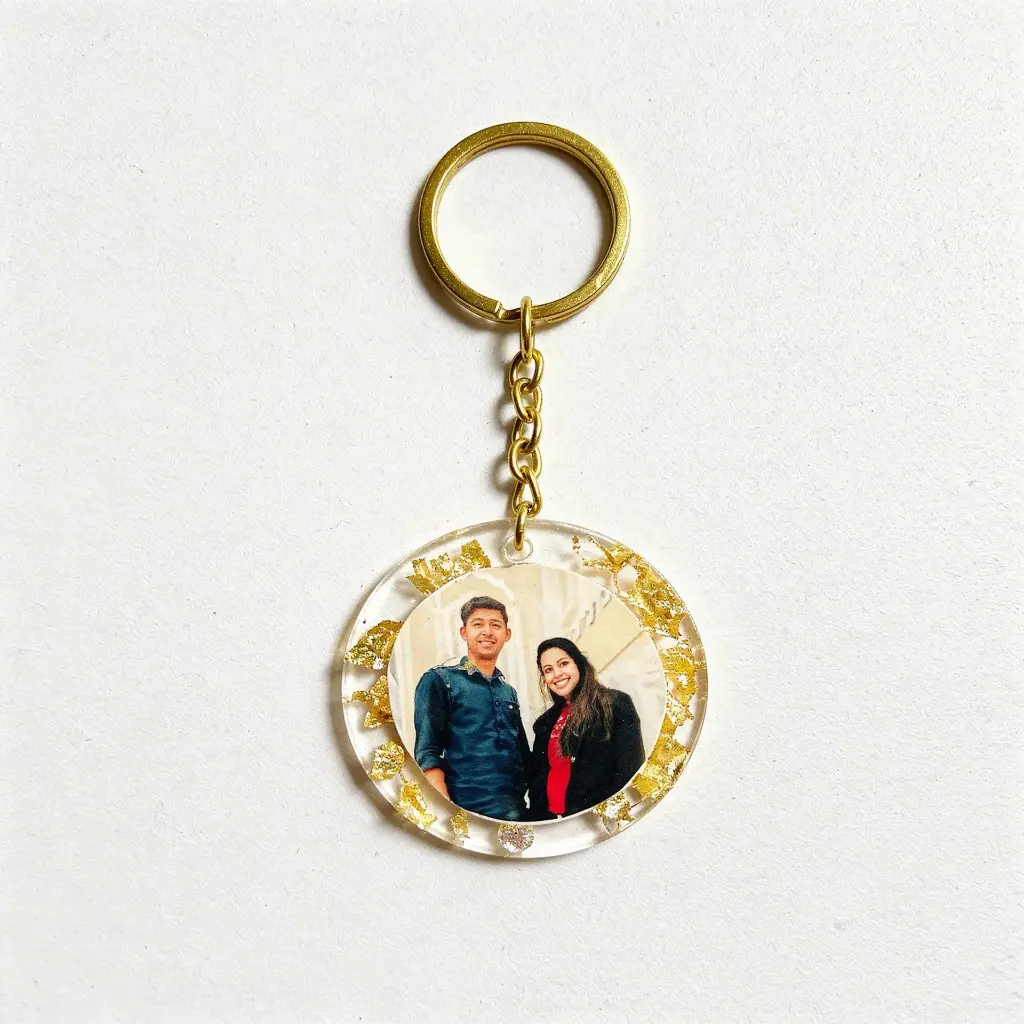 Picture Resin Keychain