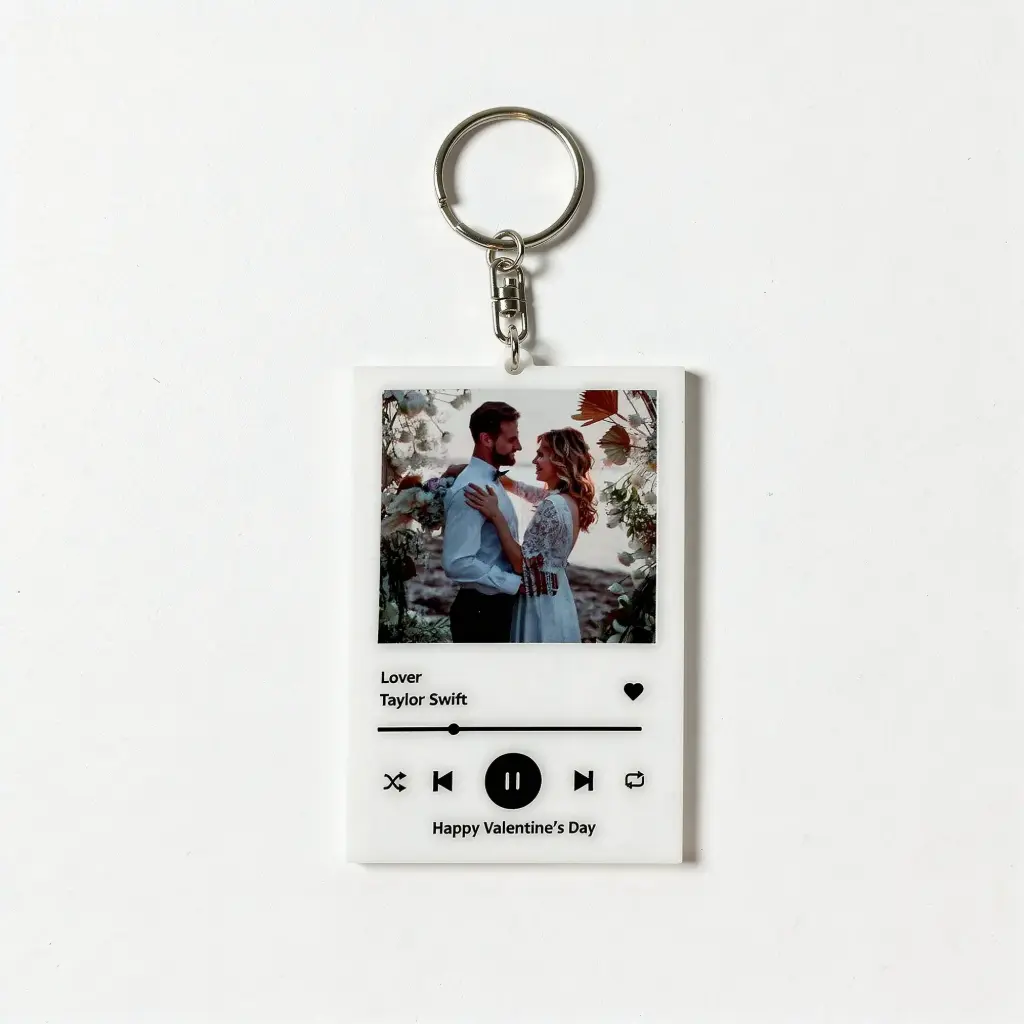 Spotify Photo Keychain