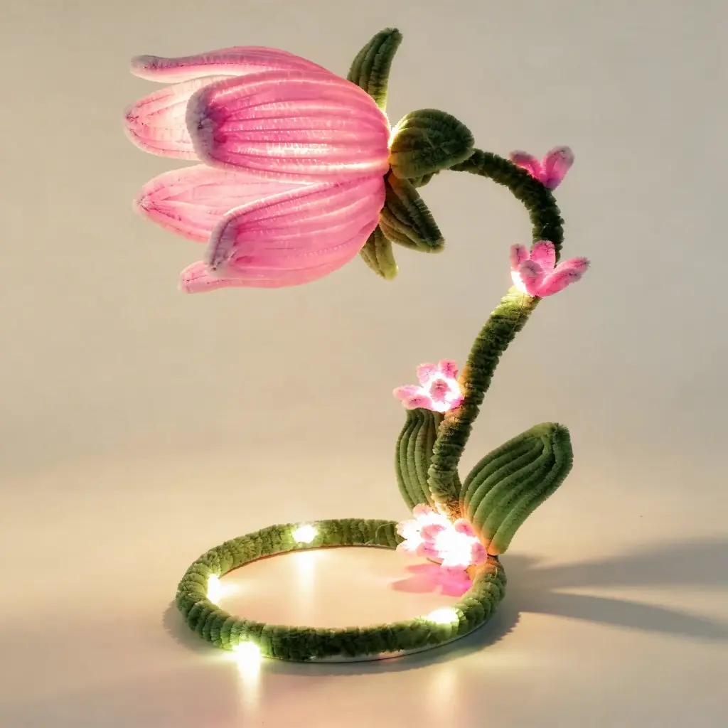 Pink Blossom Glow Lamp
