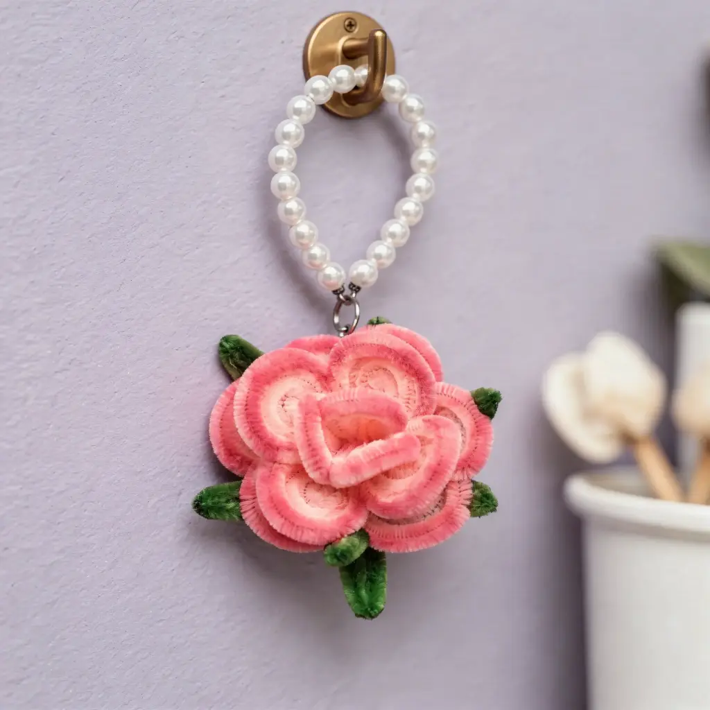 Heartfelt Rose Charm