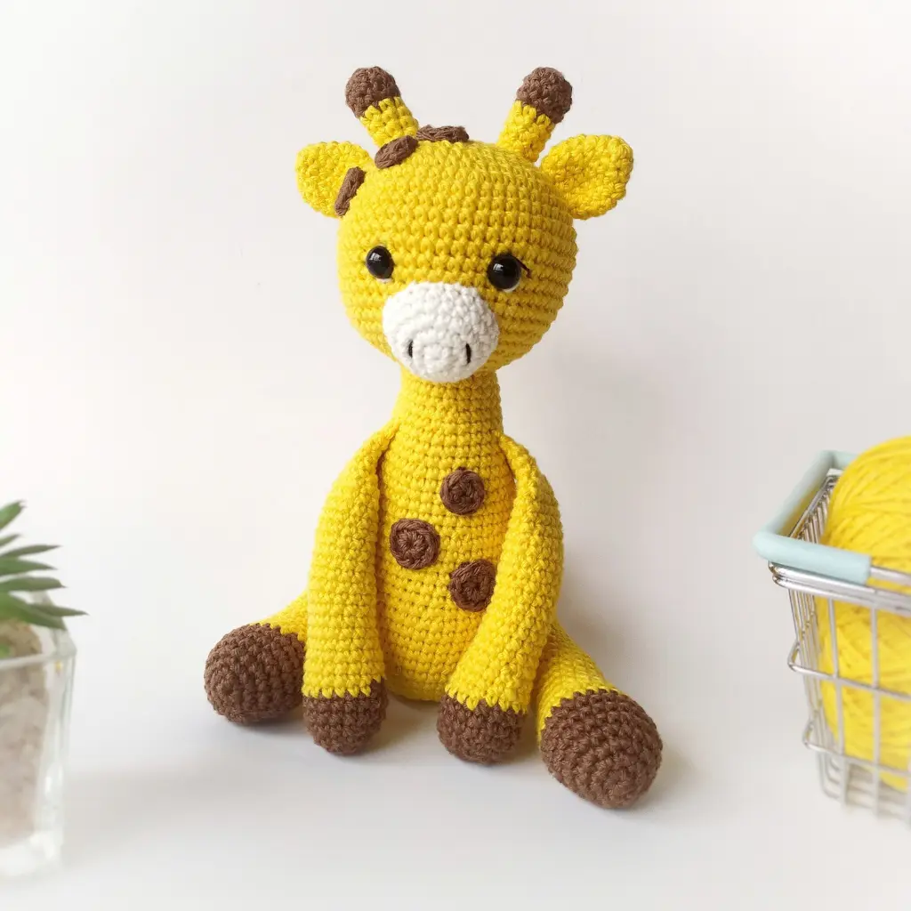 Crochet Giraffe Toy (8 inch)