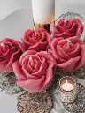 Scanted Rose Candle(1 pcs)