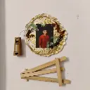 5-Inch Agate Resin Photo Frame