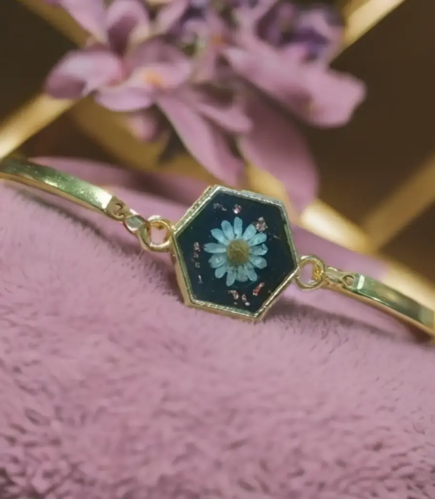 Hexagon Kada Bracelet