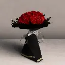 Ribbon Rose Bouquet Regular Size
